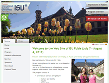 Tablet Screenshot of isu-fulda.de
